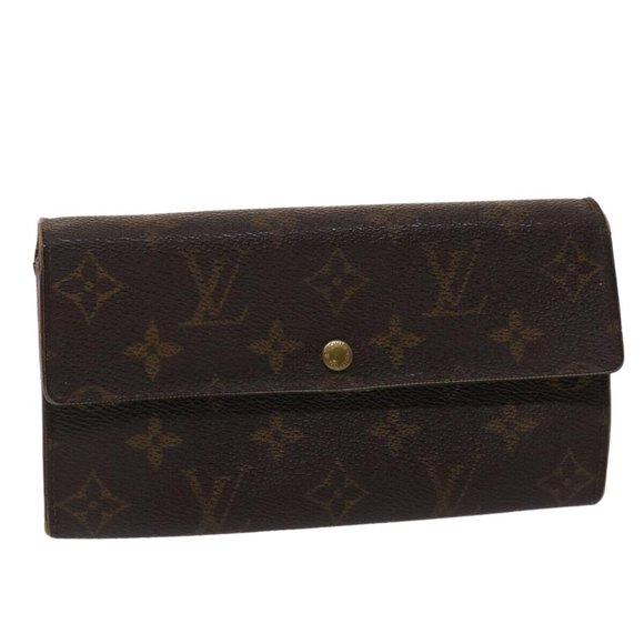 LOUIS VUITTON Monogram Portefeuille Sarah Long Wallet M60531 LV Auth 46825 - Picture 1 of 16